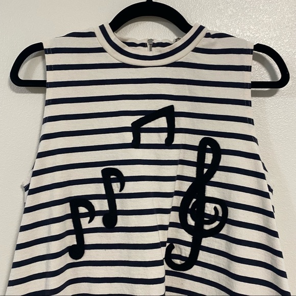 Monika Forsberg & Gorman Dress Women’s Size 10 100% cotton Stripped dress - Picture 2 of 10